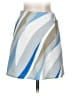 Princess Polly 100% Polyester Graphic Blue White Casual Skirt Size 2 - photo 2