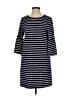 Ellison Stripes Blue Casual Dress Size S - photo 1