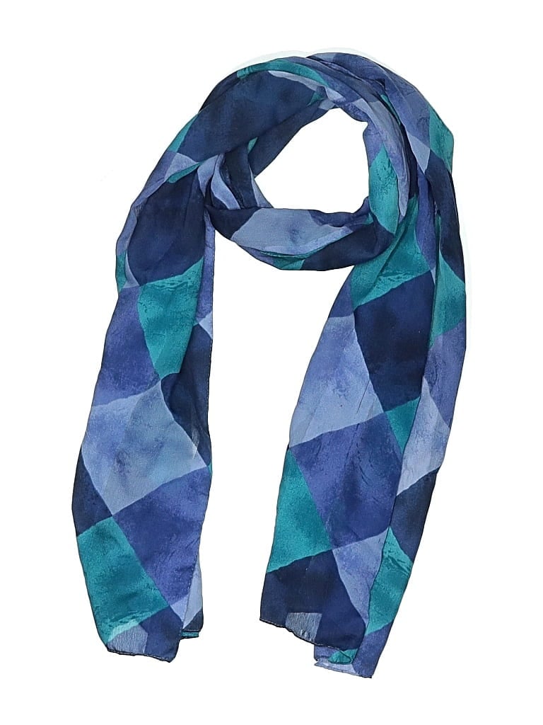 UNBRANDED Pre-owned Scarf In Blue