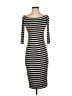 Bailey 44 Stripes Gray Casual Dress Size S - photo 1