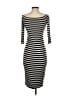 Bailey 44 Stripes Gray Casual Dress Size S - photo 2