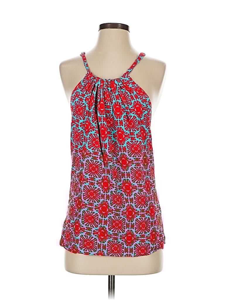 Pre-owned Escapada Sleeveless Blouse In Red