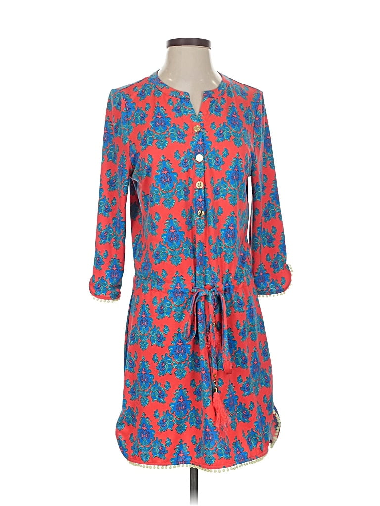 Pre-owned Tracy Negoshian Casual Dress In Blue