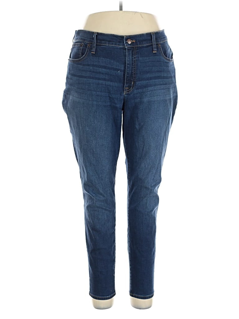 Pre-owned J.crew Factory Store Jeans In Blue