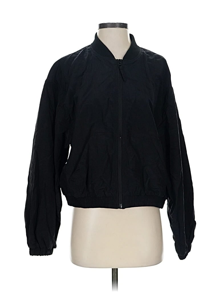 Pre-owned Active By Old Navy Track Jacket In Black