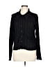 Joie Tweed Black Long Sleeve Blouse Size L - photo 1