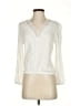 Express Ivory White Long Sleeve Blouse Size XS - photo 1