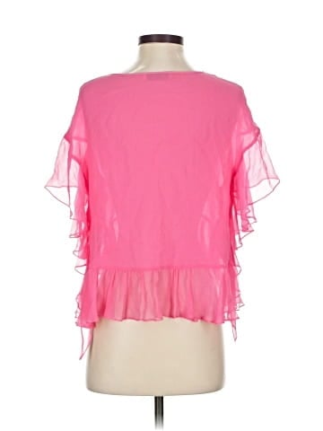 Bailey 44 Short Sleeve Silk Top (view 2)