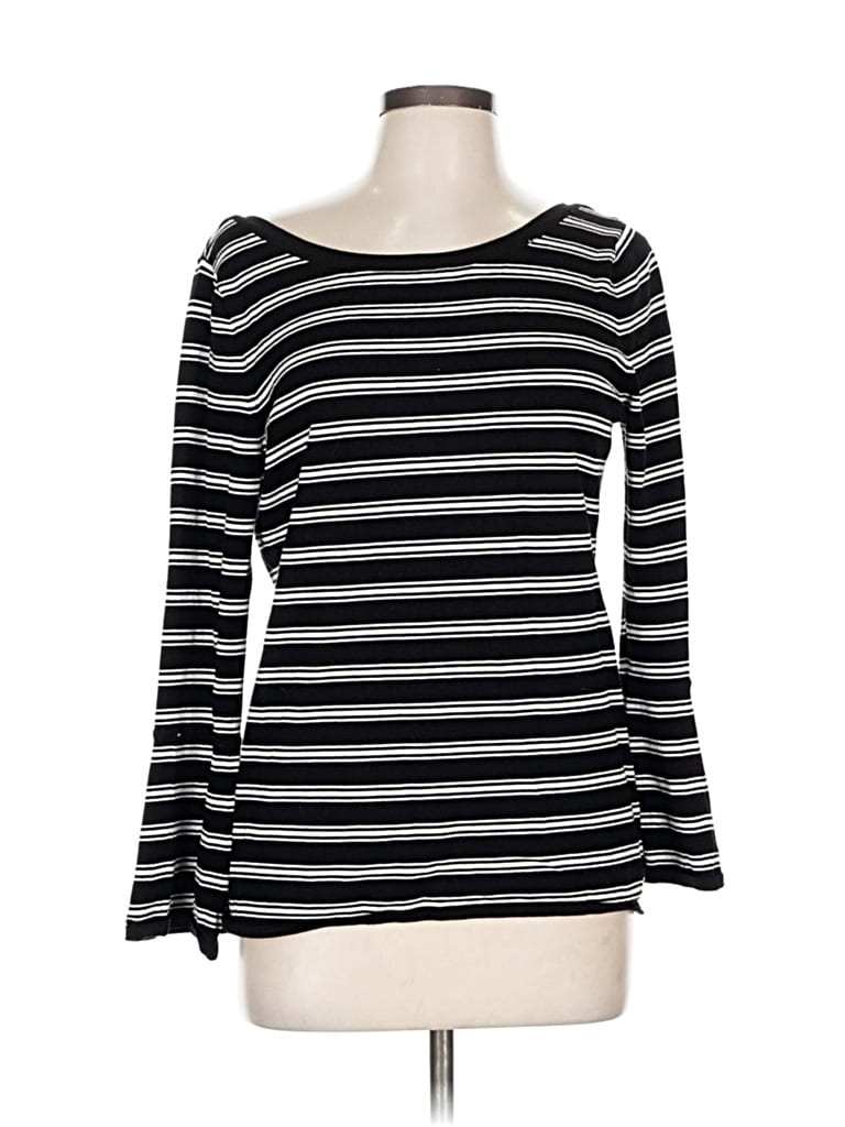 Pre-owned White House Black Market Pullover Sweater In Black