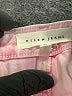 Risen Pink Denim Shorts Size XL - photo 3