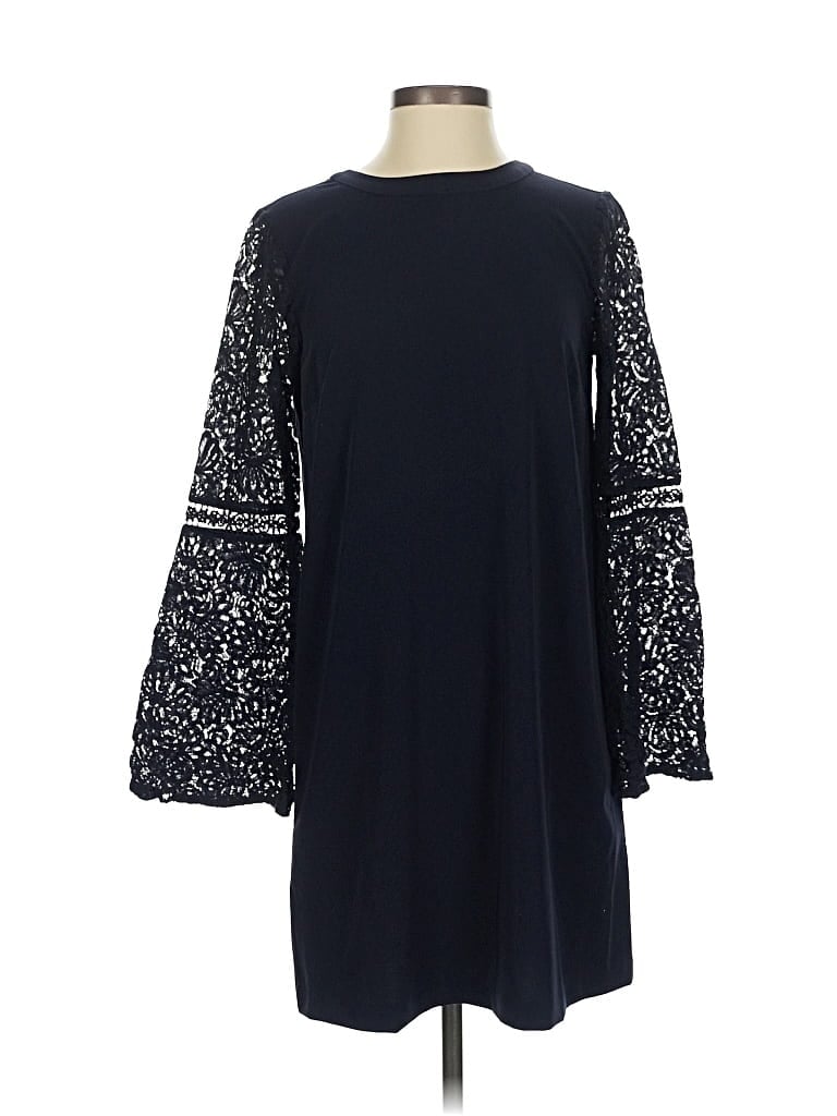 Pre-owned Ann Taylor Loft Casual Dress In Blue