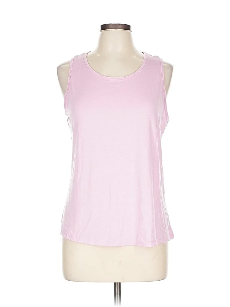 Pre-owned Assorted Brands Sleeveless T-shirt In Pink