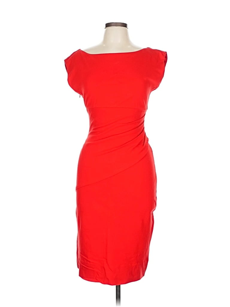 Pre-owned Diane Von Furstenberg Cocktail Dress In Red