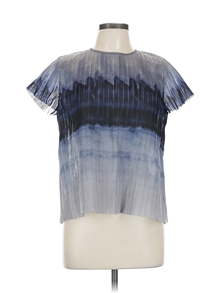 Pre-owned Rag & Bone Short Sleeve Blouse In Blue