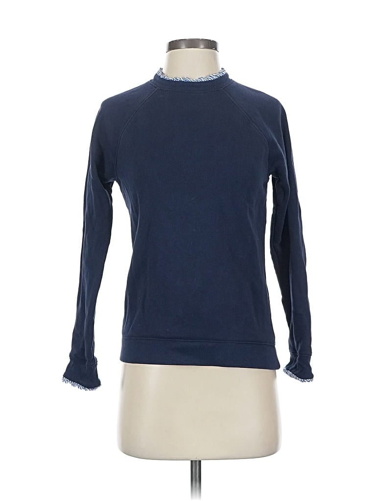 Pre-owned J.crew Mercantile Turtleneck Sweater In Blue