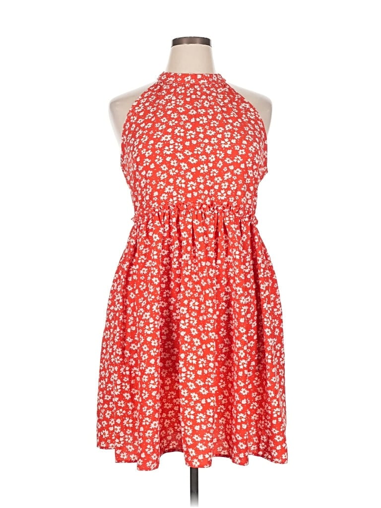 UNBRANDED Pre-owned Casual Dress In Red