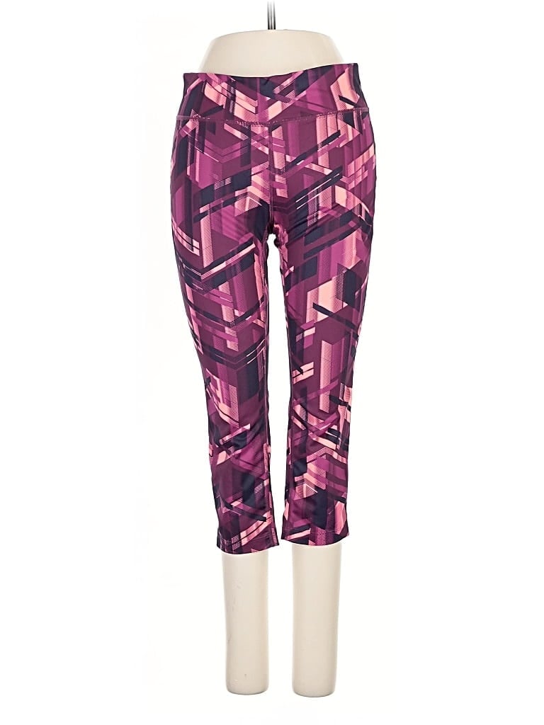 Pre-owned Xersion Active Pants In Purple