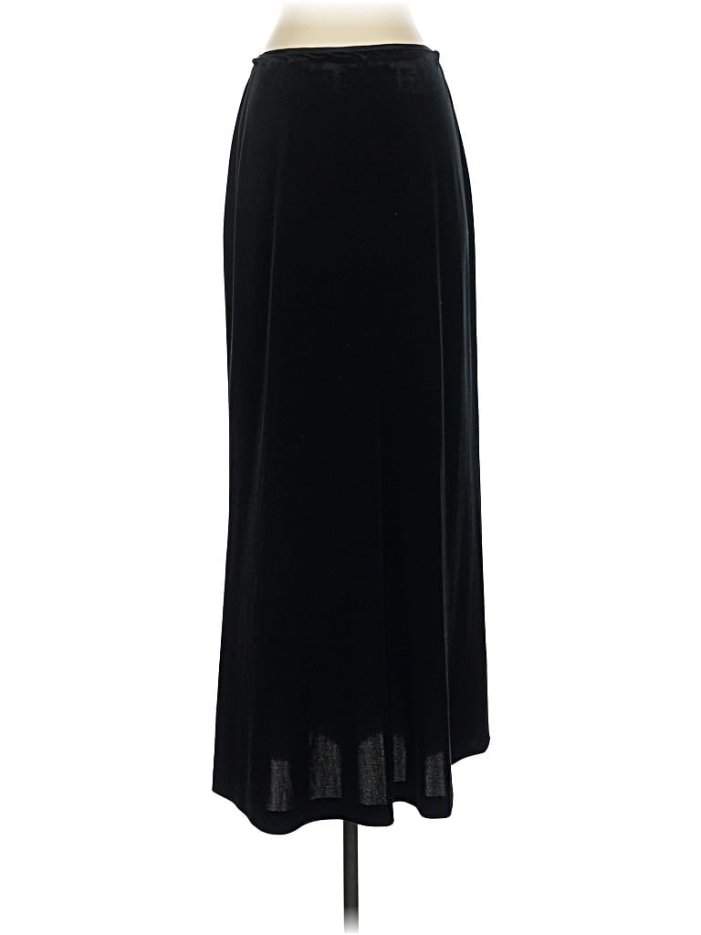 Pre-owned Linda Allard Ellen Tracy Formal Skirt In Black