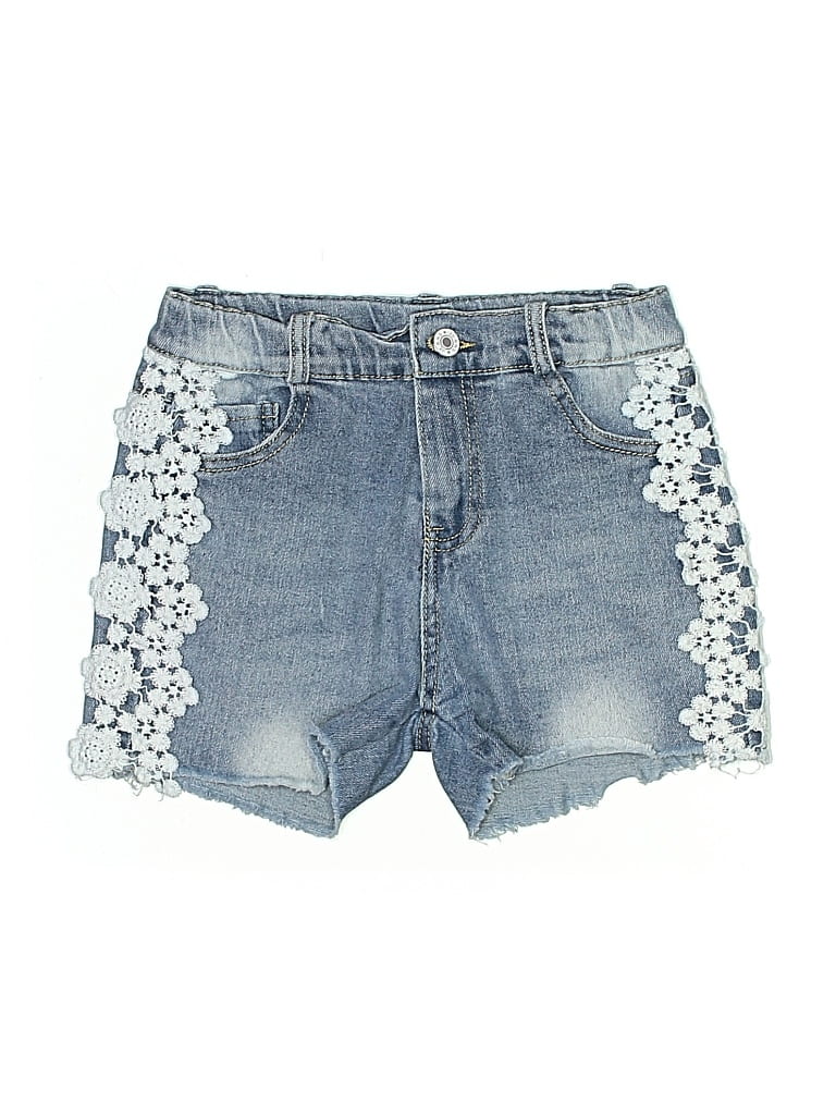 UNBRANDED Pre-owned Kids' Denim Shorts In Blue