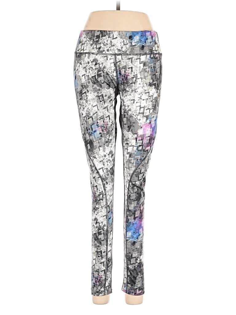 Pre-owned Layer 8 Active Pants In Silver