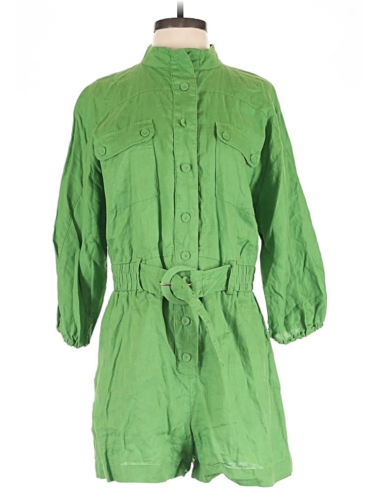 Pre-owned Mng Romper In Green