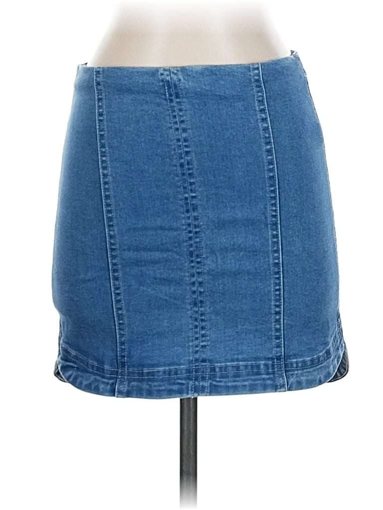 ALTAR'D STATE Pre-owned Denim Skirt In Blue