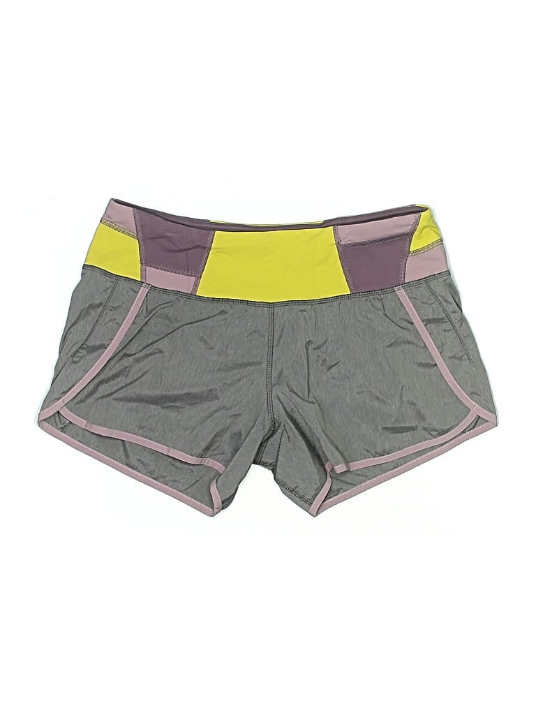 Pre-owned Lululemon Athletica Athletic Shorts In Gray