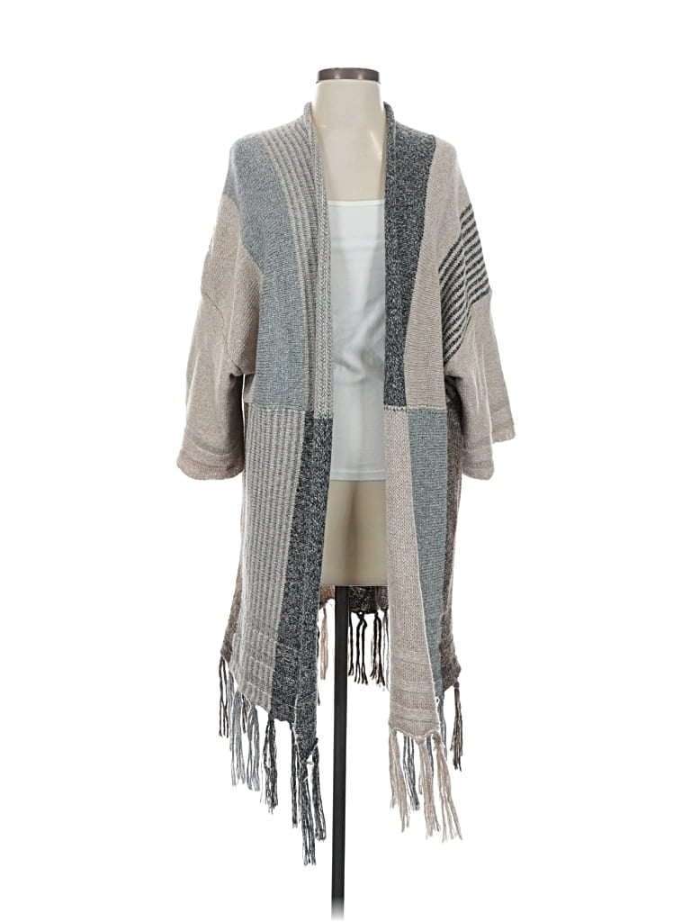 LOVERICHE Pre-owned Cardigan Sweater In Gray