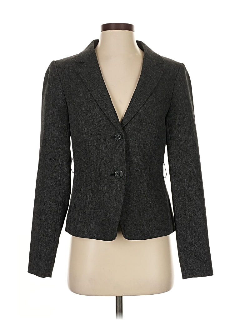 Pre-owned The Limited Blazer Jacket In Gray