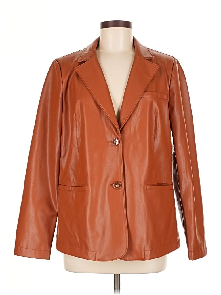 Pre-owned D&co. Blazer Jacket In Brown