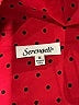 Serengeti 100% Polyester Polka Dots Red 3/4 Sleeve Blouse Size 1X - photo 7