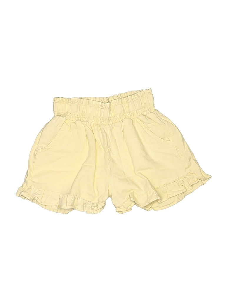 Pre-owned Vanilla Star Shorts In Yellow