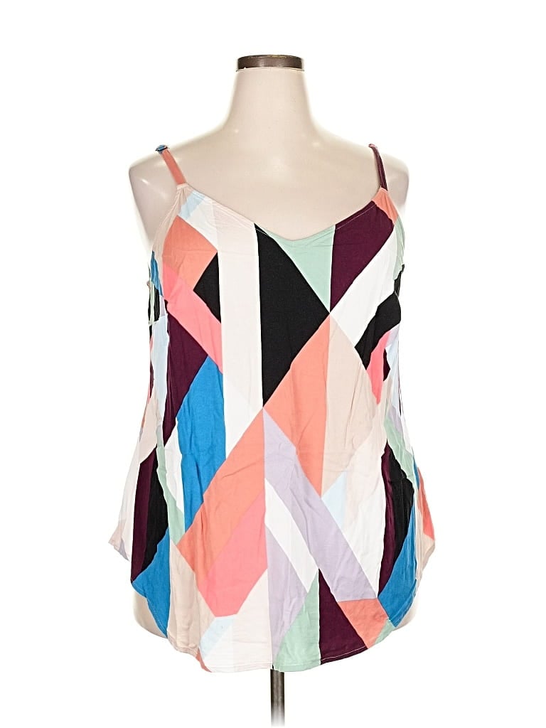 Pre-owned Torrid Sleeveless Blouse In Pink