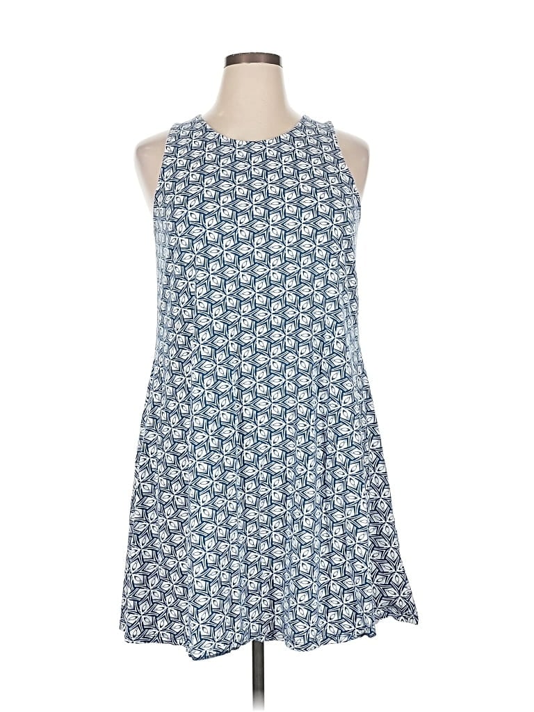 Pre-owned Natural Reflections Casual Dress In Blue