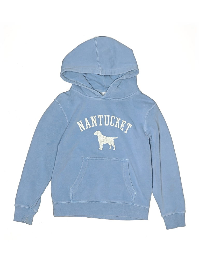Pre-owned Independent Trading Company Kids' Pullover Hoodie In Blue