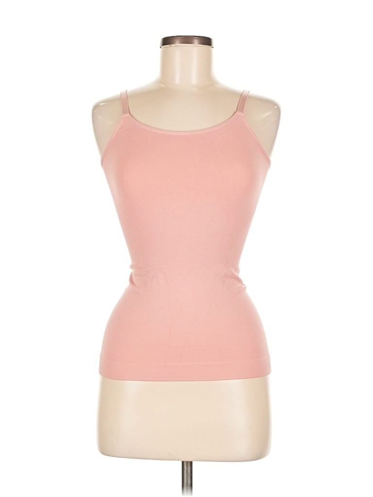 SHAPERMINT Pre-owned Tank Top Pink Strapless Neckline Tops