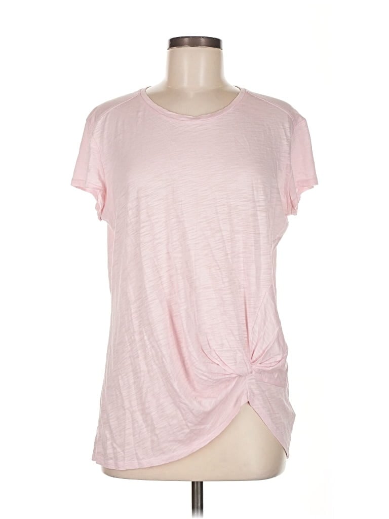 Pre-owned Express Short Sleeve T-shirt In Pink