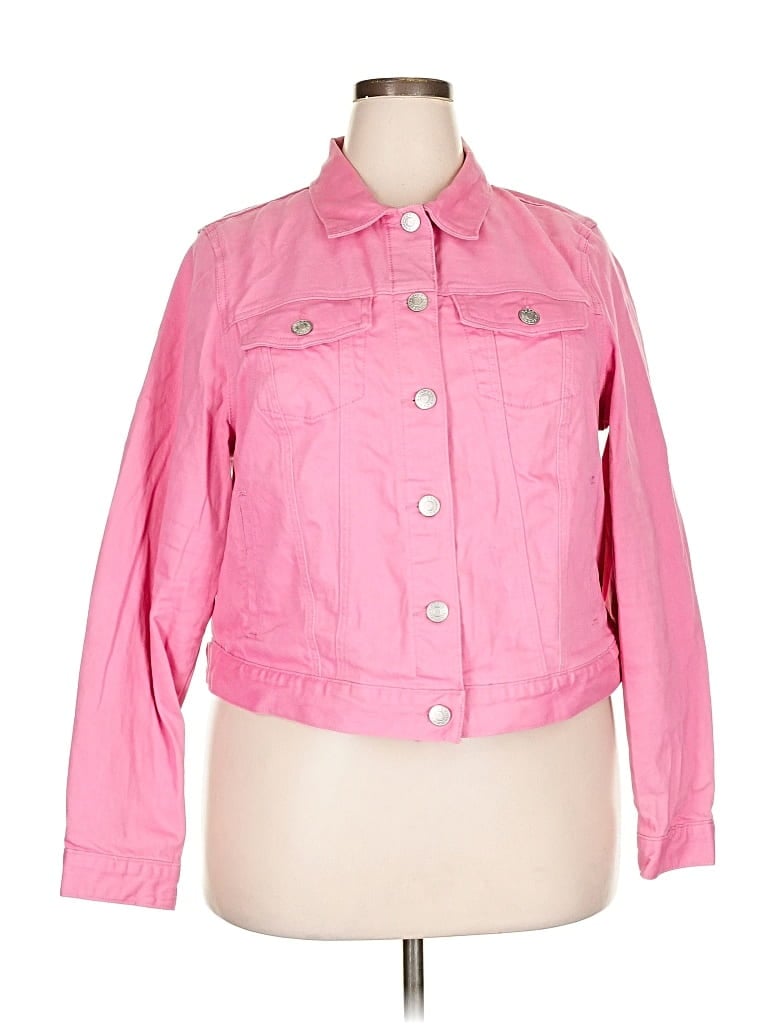 Pre-owned Torrid Jacket In Pink