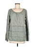 Neiman Marcus 100% Viscose Green Long Sleeve Blouse Size M - photo 1