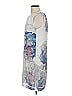 H&M 100% Polyester Print Gray Cocktail Dress Size 4 - photo 5