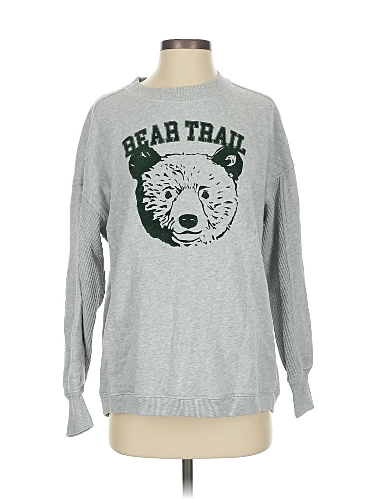 Pre-owned Aerie Sweatshirt In Gray