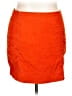 Garnet Hill Solid Orange Casual Skirt Size 18 - photo 1
