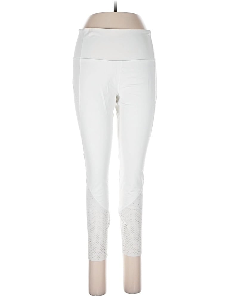 Pre-owned Lululemon Athletica Active Pants In White