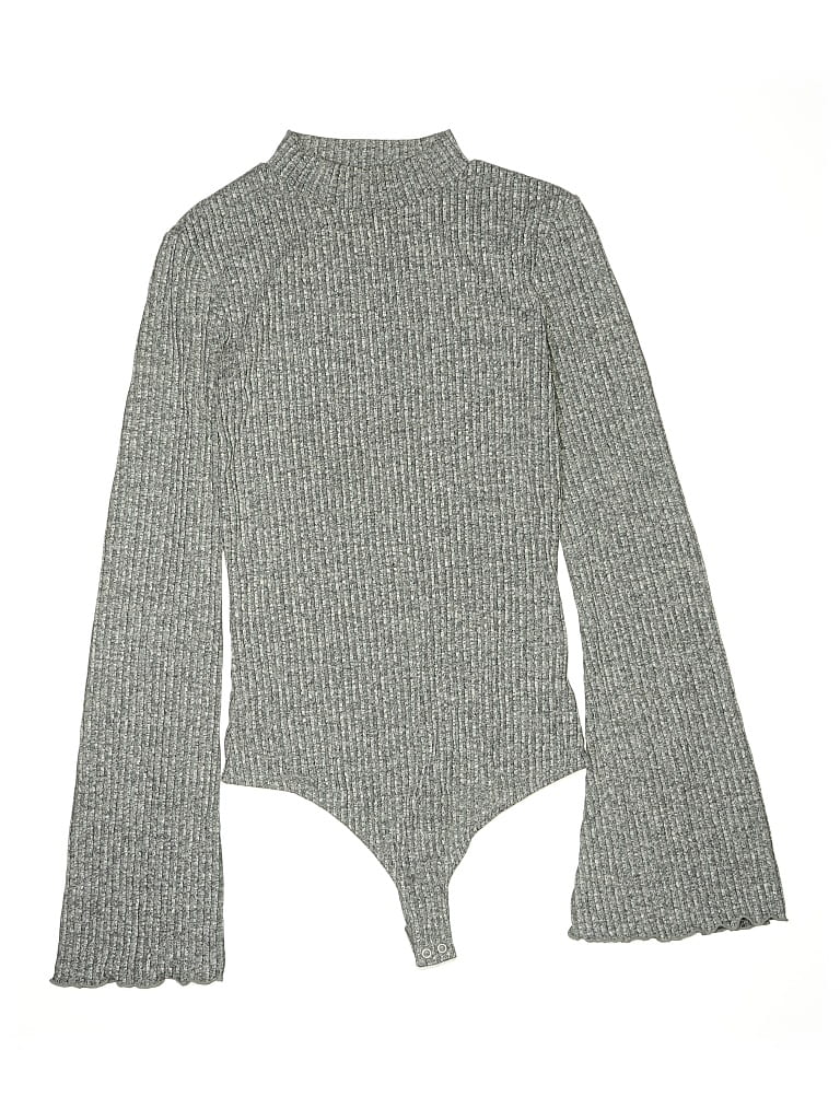 KENDALL & KYLIE Pre-owned Bodysuit In Gray