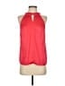 Laundry by Shelli Segal 100% Polyester Red Tank Top Size 2 - photo 1