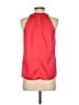 Laundry by Shelli Segal 100% Polyester Red Tank Top Size 2 - photo 2