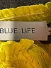 Blue Life 100% Rayon Solid Yellow Skort Size S - photo 3