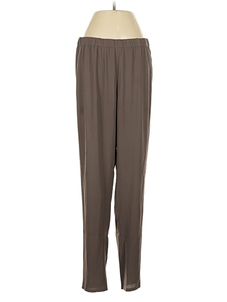Pre-owned Eileen Fisher Casual Pants In Brown