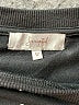 Scripted Black Long Sleeve Blouse Size XS - photo 3