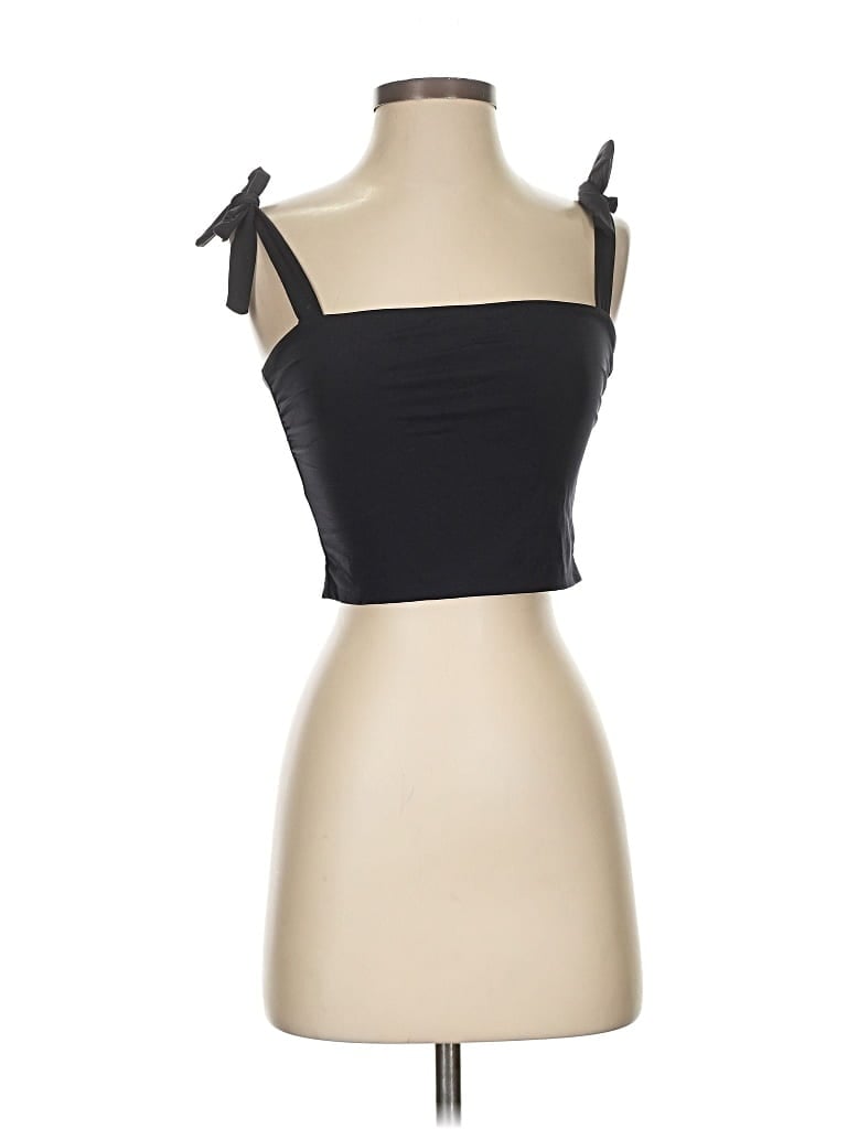 KOOKAI Pre-owned Tank Top Black Strapless Neckline Tops